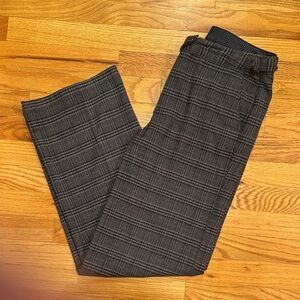 Women’s Gray Plaid Pants